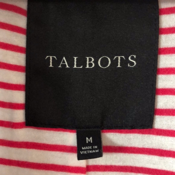 Talbots Water Resistant Polka Dot Utility Jacket - Picture 3 of 9